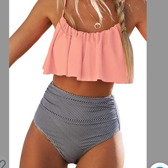 CUPSHE high waisted bikini